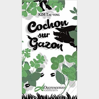 Cochon sur gazon