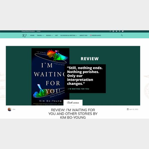 REVIEW: I’M WAITING FOR YOU AND OTHER STORIES BY KIM BO-YOUNG