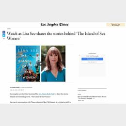 Watch as Lisa See shares the stories behind ‘The Island of Sea Women’