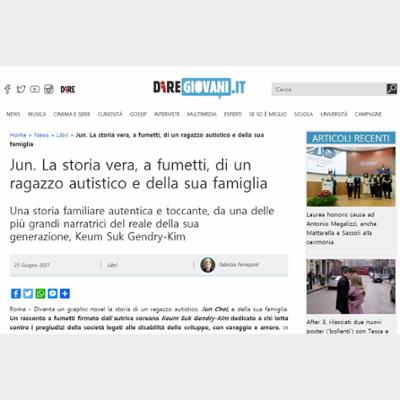 Jun. La storia vera, a fumetti, di un ragazzo autistico e della sua famiglia