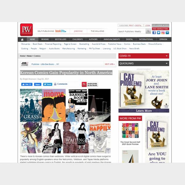 Korean Comics Gain Popularity in North America