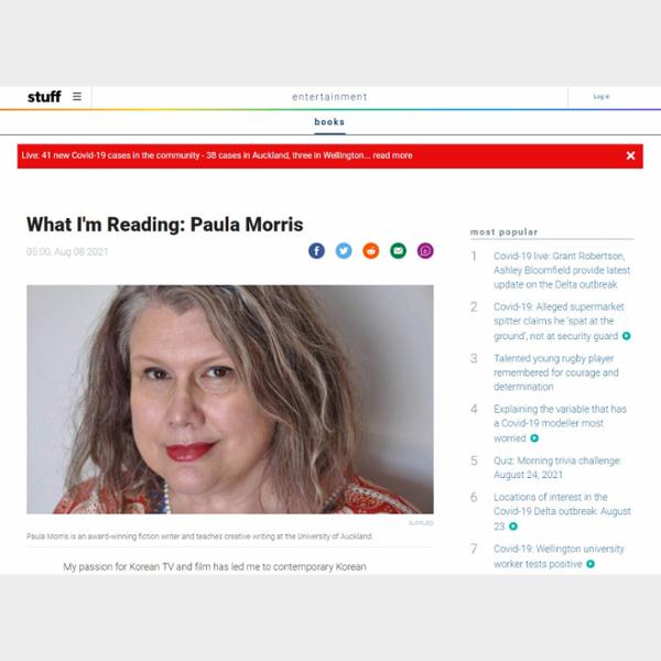 What I'm Reading: Paula Morris