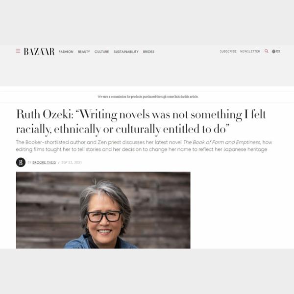 Ruth Ozeki: “Writing novels was not something I felt racially, ethnically or culturally entitled to do”