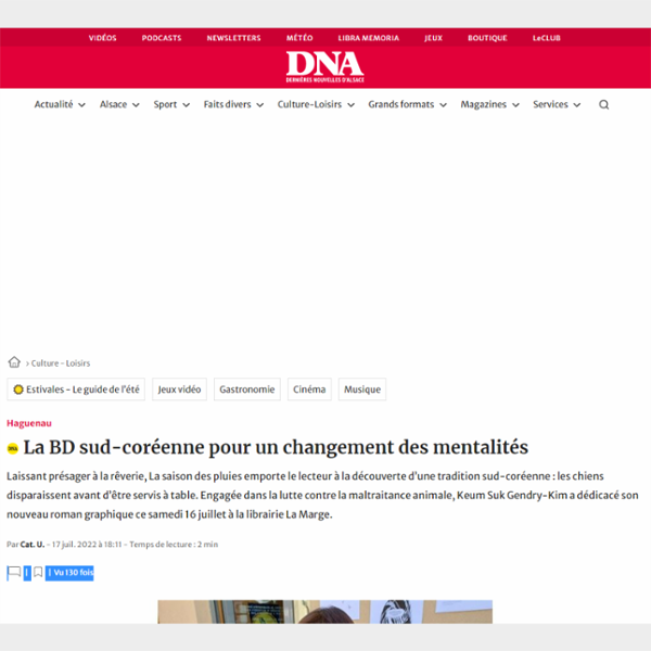 La BD sud-coréenne pour un changement des mentalités