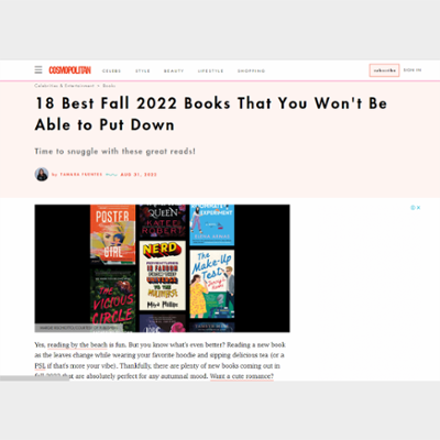 17 Best Fall 2022 Books That You Won't Be Able to Put Down