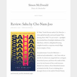 Review: Saha by Cho Nam-Joo