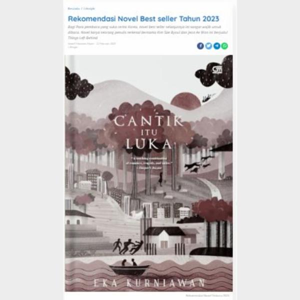 Rekomendasi Novel Best seller Tahun 2023