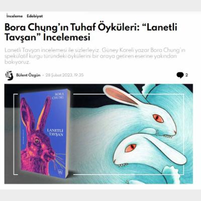 Bora Chung’ın Tuhaf Öyküleri: “Lanetli Tavşan” İncelemesi