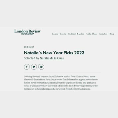 Natalia’s New Year Picks 2023