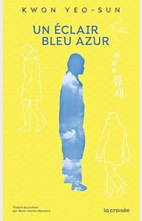 Un éclair bleu azur