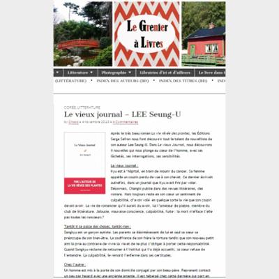 Le vieux journal – LEE Seung-U