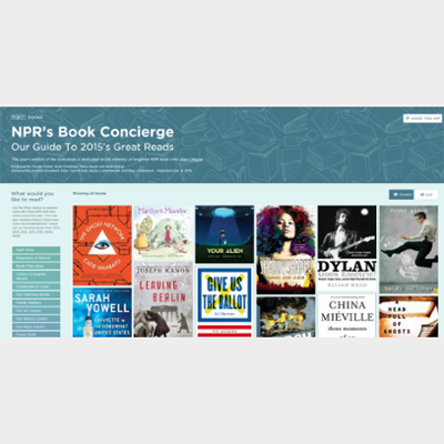 NPR’s Book Concierge: Our Guide To 2015’s Great Reads