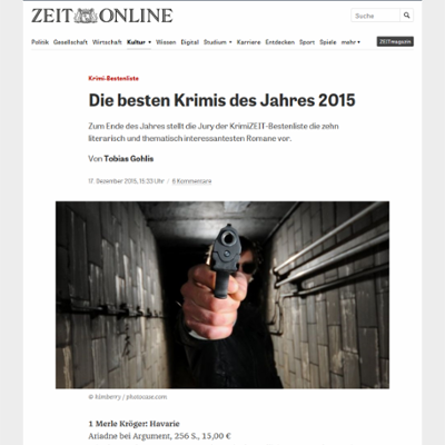 Die besten Krimis des Jahres 2015