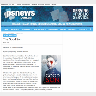 (BOOK REVIEW) The Good Son