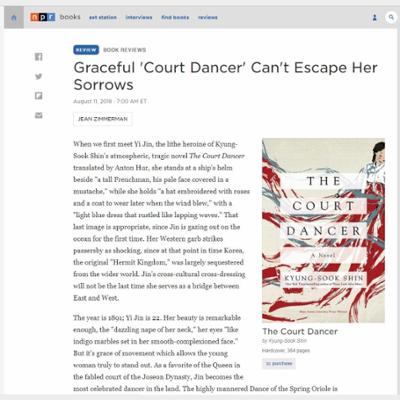 Graceful 'Court Dancer' Can't Escape Her Sorrows