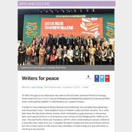 Writers for peace