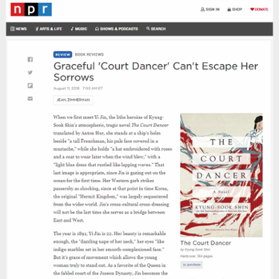 Graceful 'Court Dancer' Can't Escape Her Sorrows