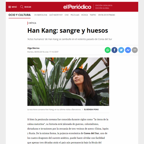 Han Kang: sangre y huesos