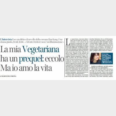 La mia Vegetariana ha un prequel: eccolo Ma io amo la vita