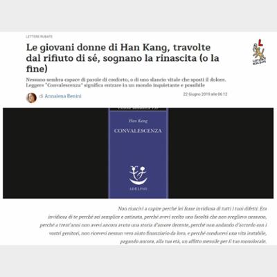 Le giovani donne di Han Kang, travolte dal rifiuto di sé, sognano la rinascita (o la fine)