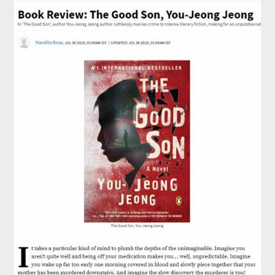 Book Review: The Good Son, You-Jeong Jeong