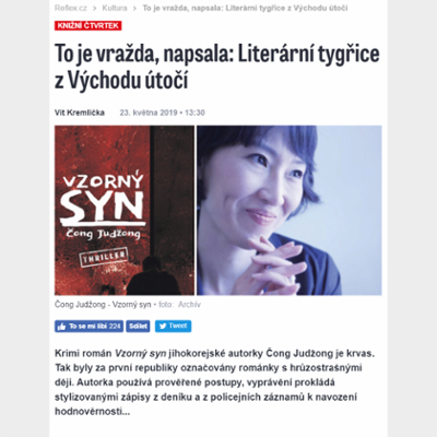 To je vražda, napsala: Literární tygřice z Východu útočí