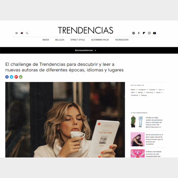 El challenge de Trendencias para descubrir y leer a nuevas autoras de diferentes épocas, idiomas y lugares