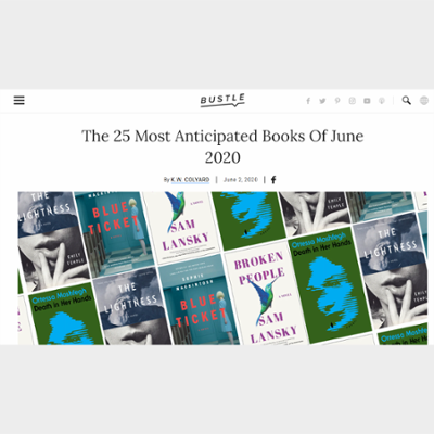 The 25 Most Anticipated Books Of June 2020