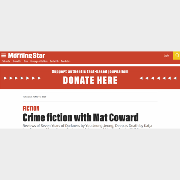 Crime fiction with Mat Coward