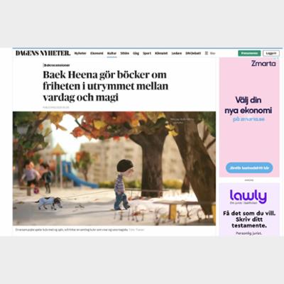 Baek Heena gör böcker om friheten i utrymmet mellan vardag och magi